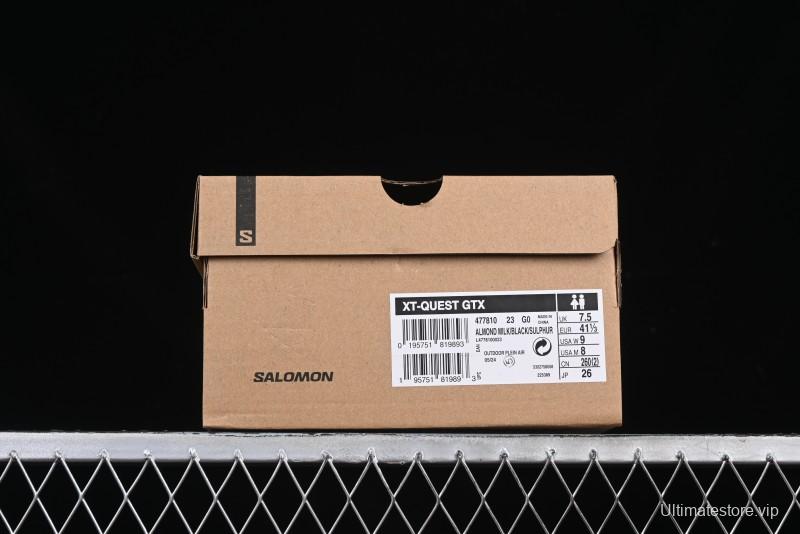 Salomon XT-Quest Outdoor Trail Running Shoes with SENSIFIT Technology and CONTAGRIP Outsole - 477810-23