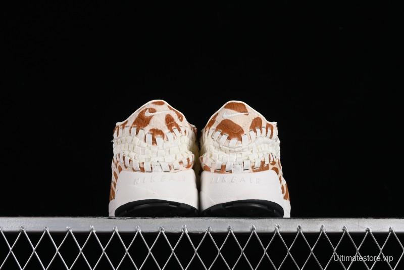 Nike Air Footscape Woven Asymmetrical Weave Slip-Resistant Low-Top Lifestyle Casual Shoes - FB1959-100