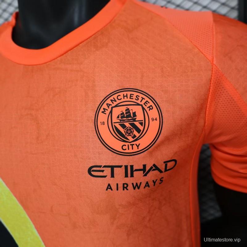 Player Version 25/26 KIDSUPER x MANCHESTER CITY Orange Jersey