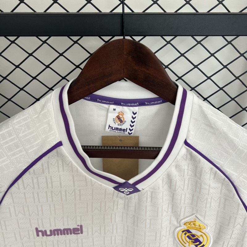 90/92 Retro Real Madrid Home Jersey