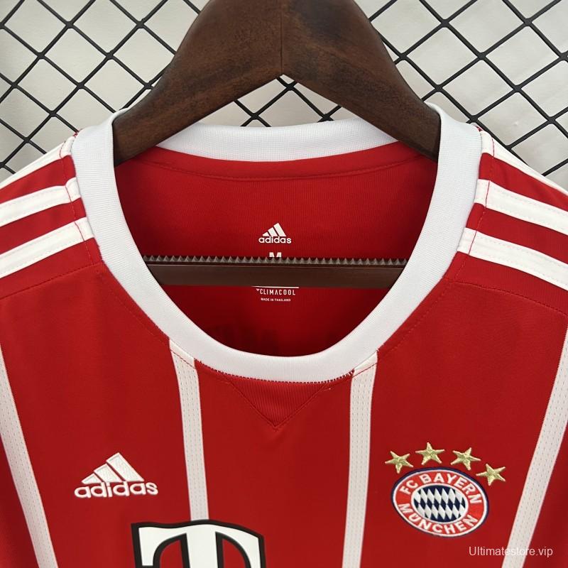 17/18 Retro Bayern Munich Home Jersey