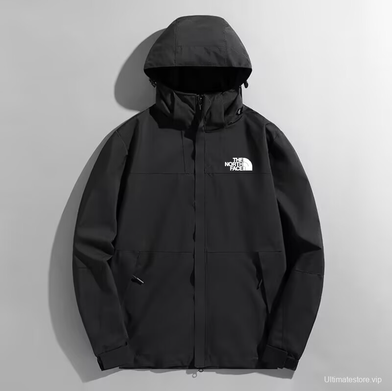 2025 The North Face Pink/Black Waterproof Jacket 0085
