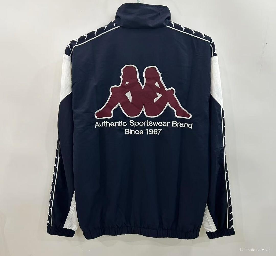 25/26 Manchester United 1967 Style Black/White Windbreaker