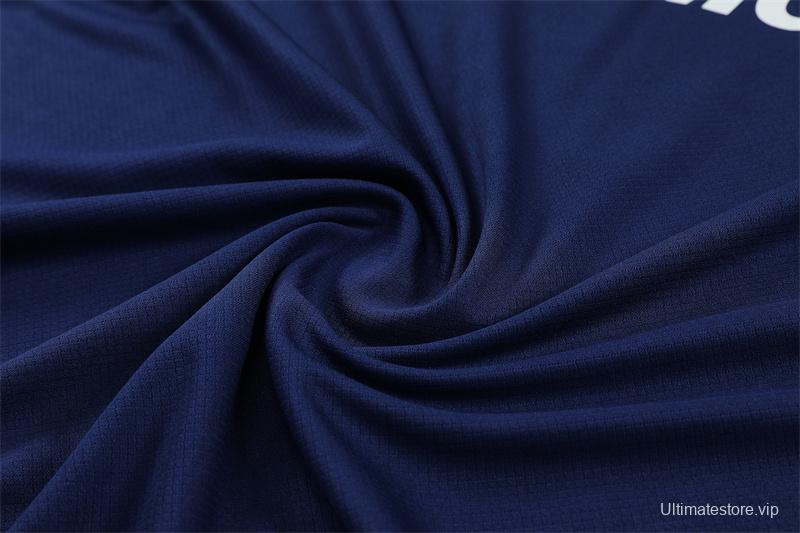 25/26 Tottenham Hotspur Royal Blue with XS Short Sleeve+Soccer Shorts