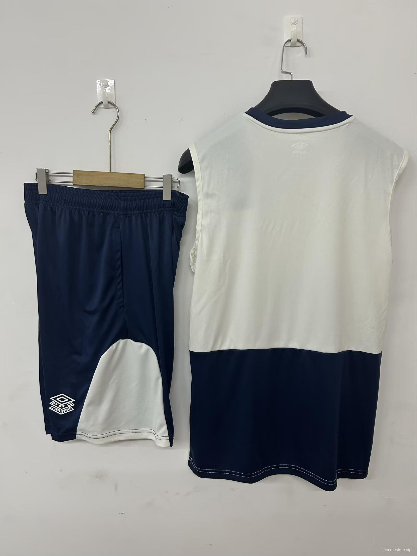 25/26 West Ham United Vest Jersey Beige+ Shorts