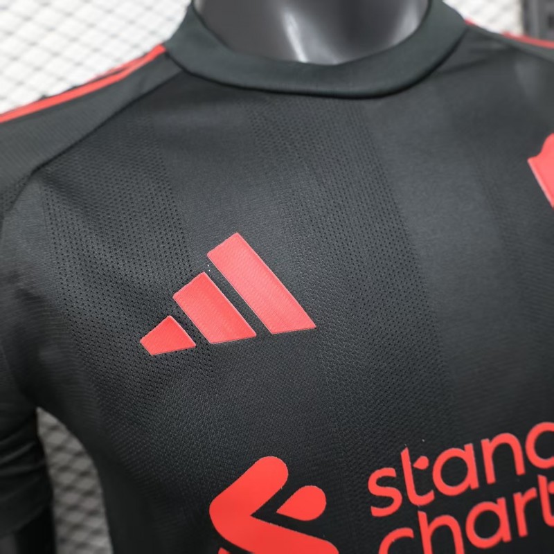 Player Version 25/26 Liverpool Black Jersey