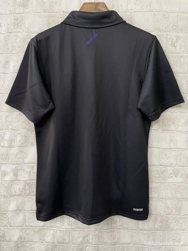 25/26 New Zealand Warriors Black Polo Shirt