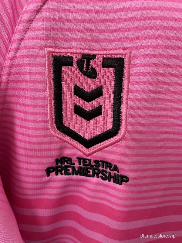 25/26 Penrith Panthers Pink with Gradient Horizontal Stripes Jersey