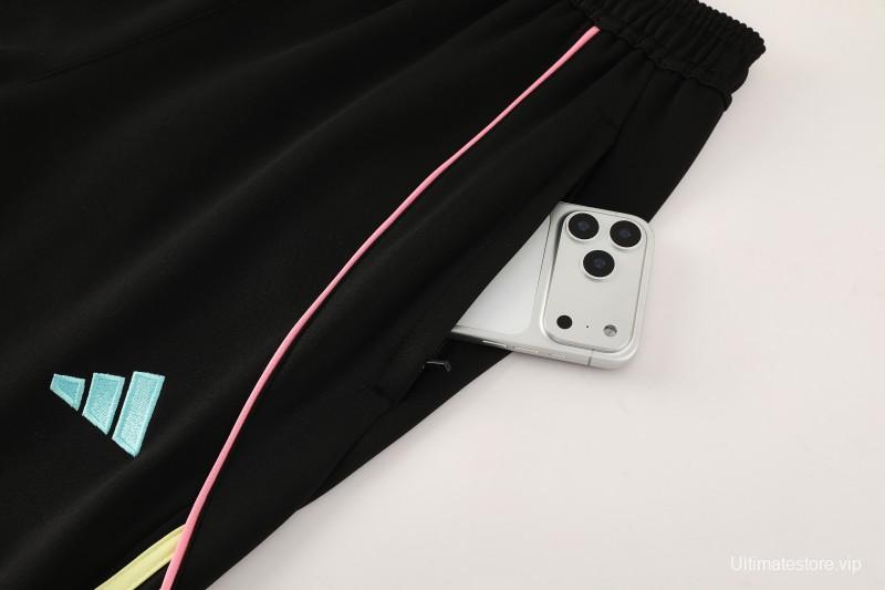 25/26  Juventus White  Full zipper Jacket Tracksuit+ long pants