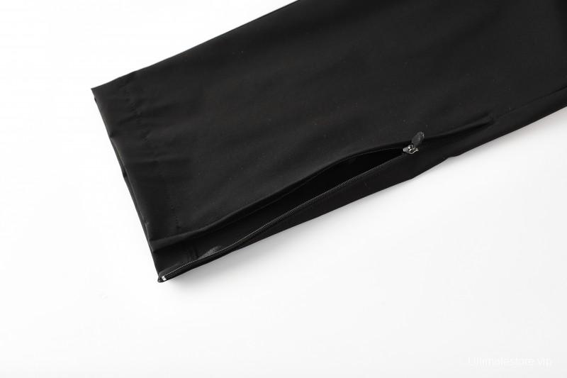 25/26 Real Betis White Black Green  Full zipper Jacket Tracksuit+ long pants