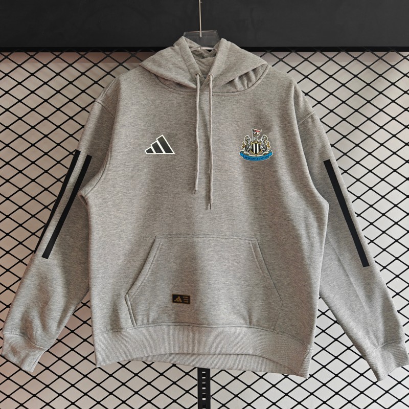 25/26 Newcastle United Embroidered Logo Hoodie 9 Colors