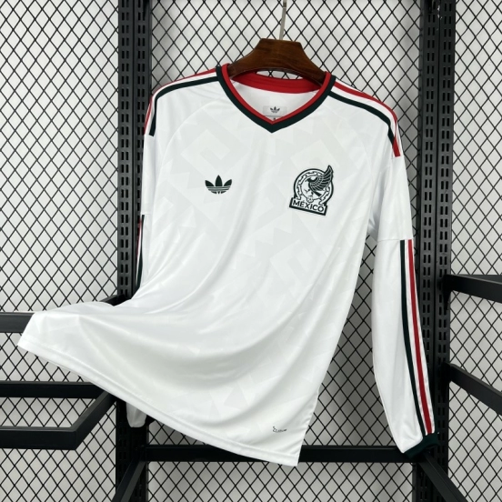 2026 Mens Mexico World Cup Away Long Sleeve Jersey