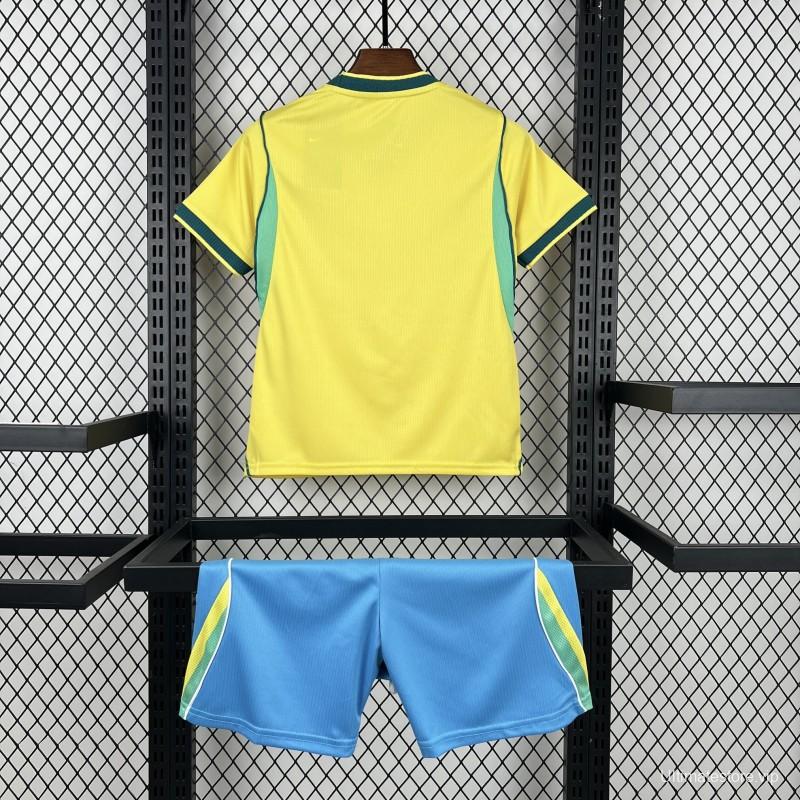 2026 Kids Brazil World Cup Home Kit