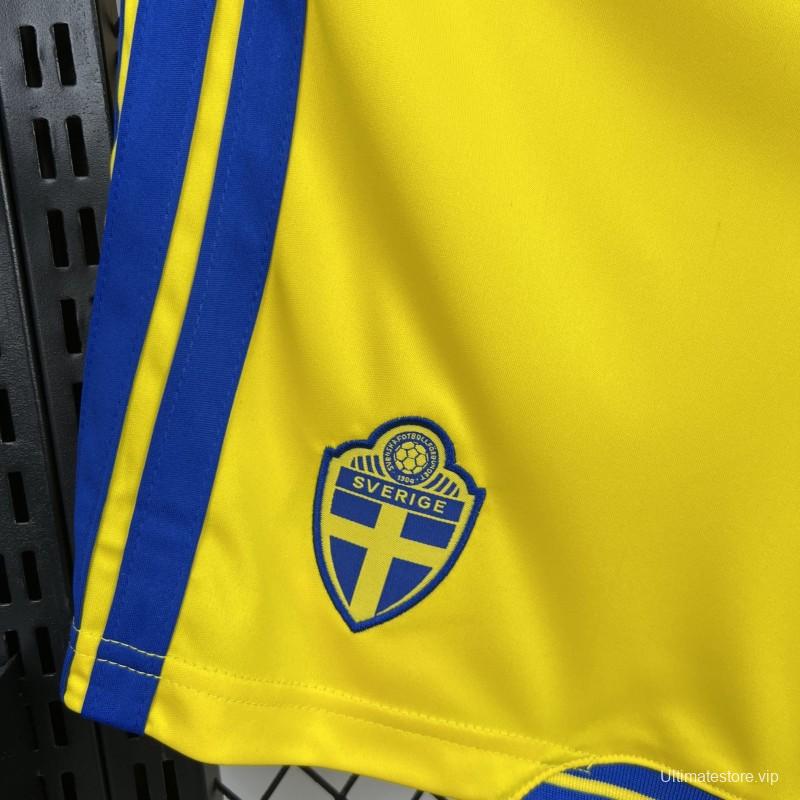 2026 Mens Sweden World Cup Away Shorts