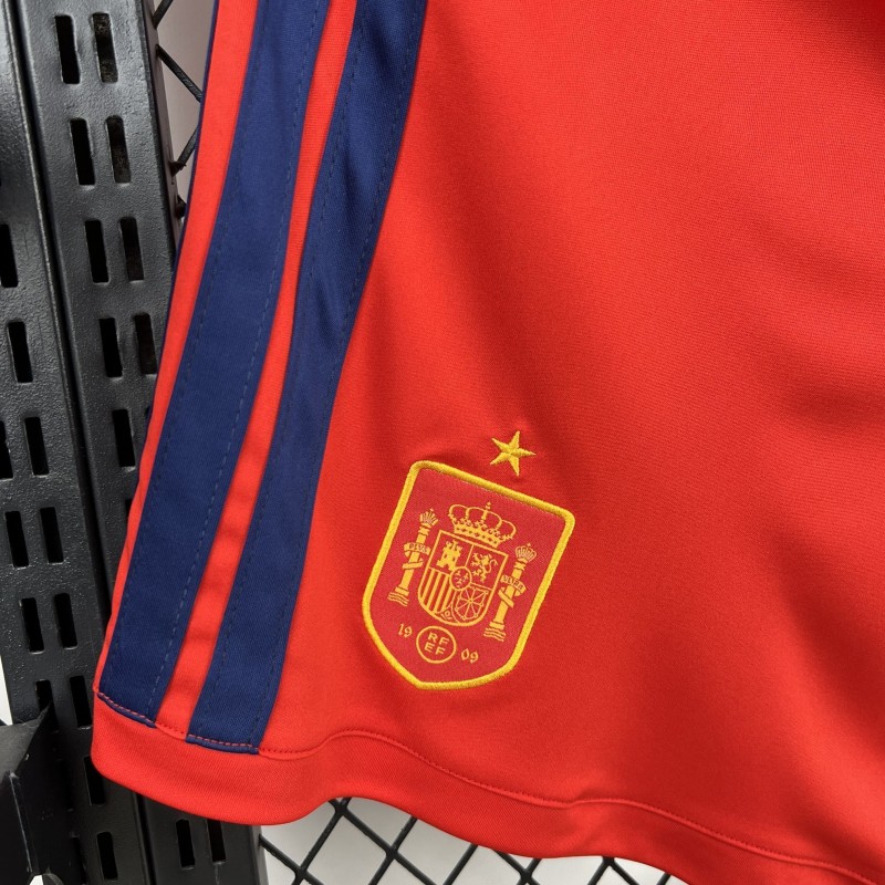 2026 Mens Spain World Cup Home Shorts