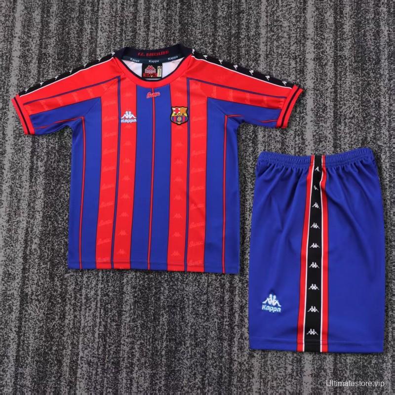 Retro Kids 97/98 Barcelona Home Jersey
