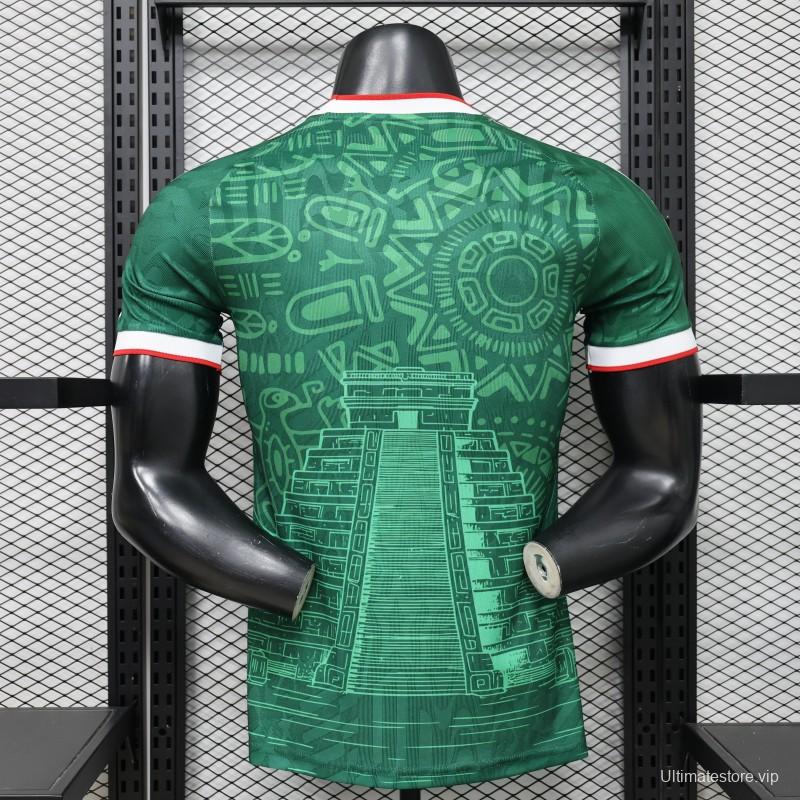 Player Version 2026 Mexico Special Edition Green Jersey