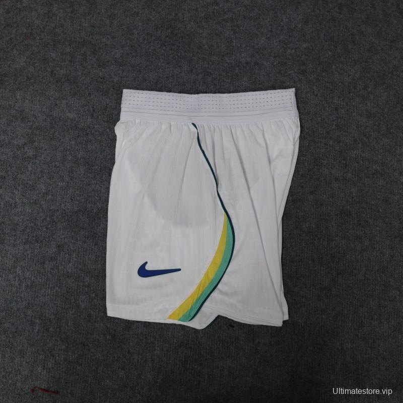 Player Version 26/27 Brazil Home White Shorts