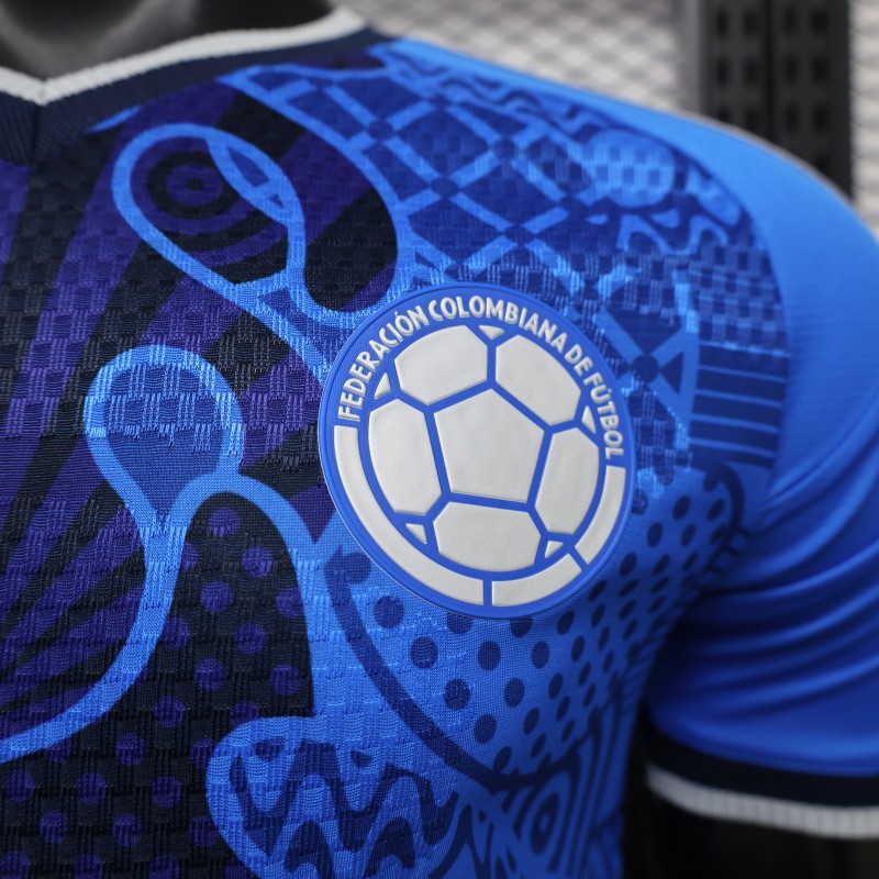Player Version 2026 Colombia Special Edition Blue Jersey