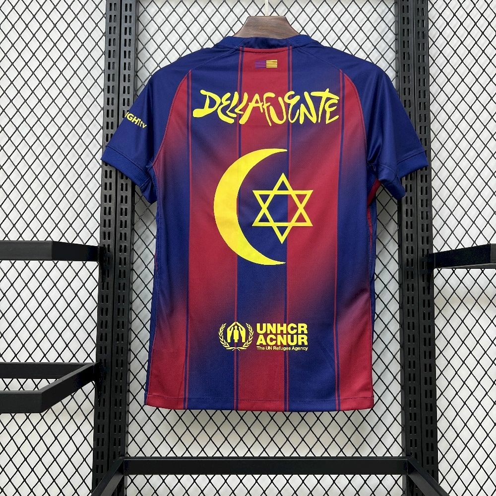 2025/26 Mens Barcelona X Dellafuente Home Jersey
