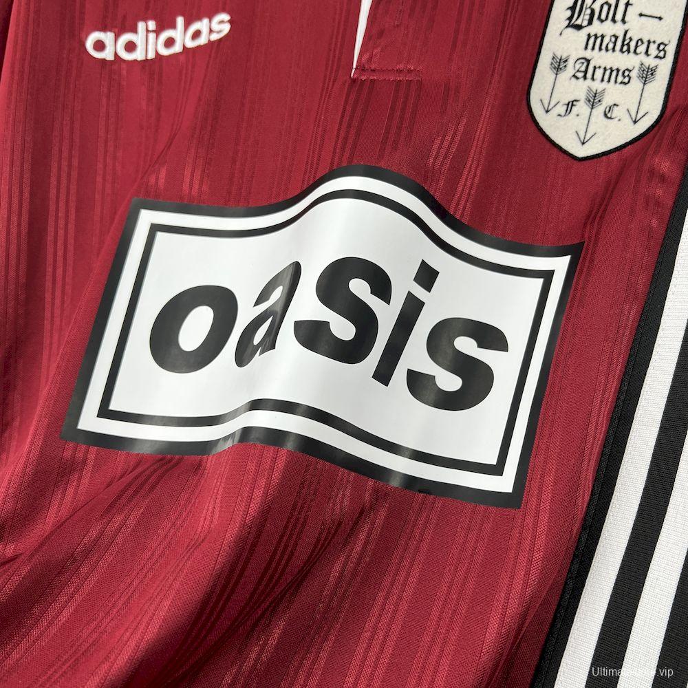 1996 Retro  Mens Oasis X Bolt Makers Arms Concept Jersey
