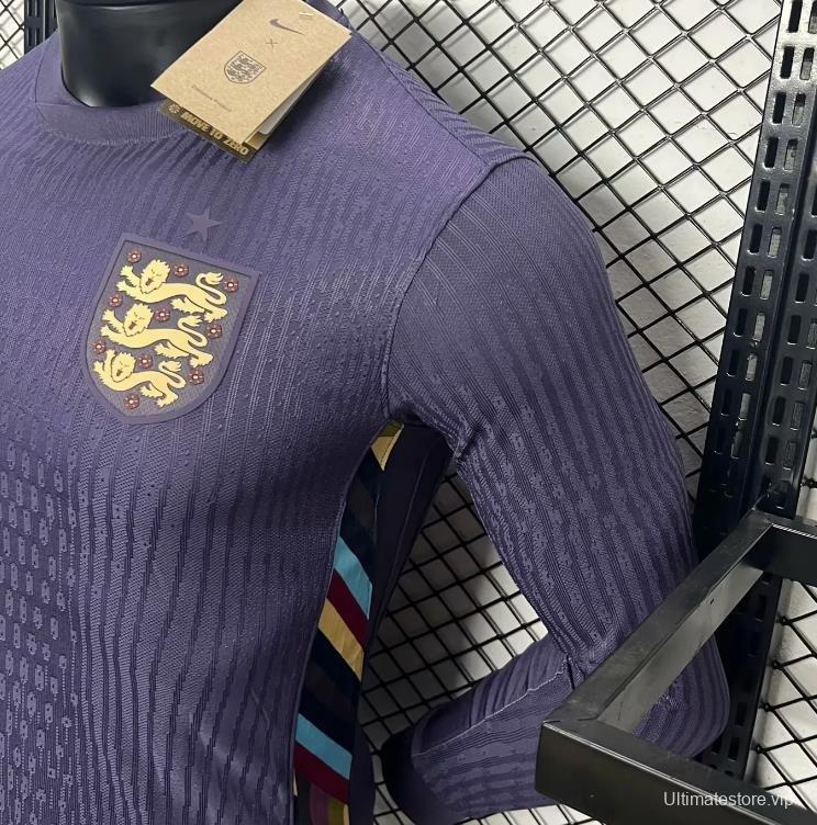 Player Version 2024 England Away Long Sleeve