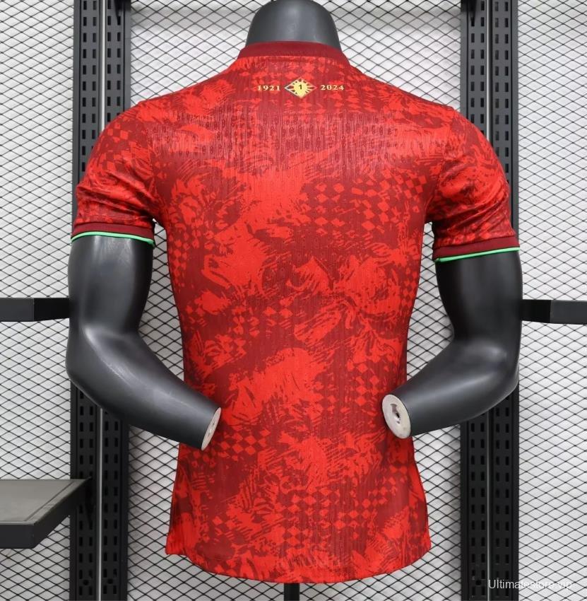 Player Version 2024 Portugal Comma Football Champions Of Europe Jersey