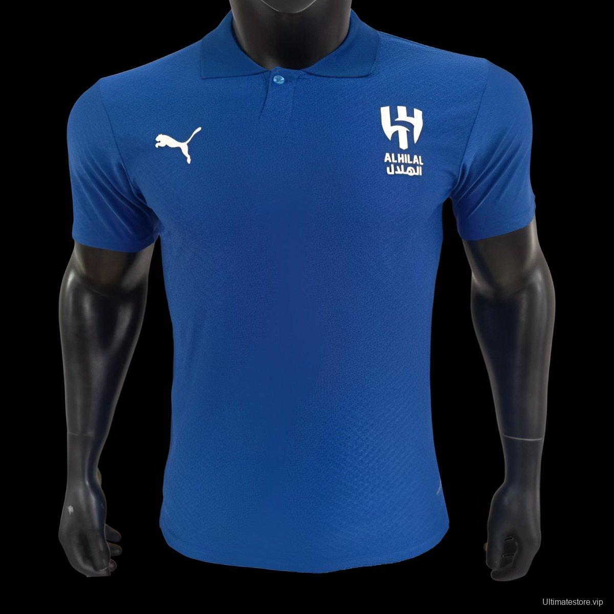 Player Version 24/25 AL-HILAL Home Polo Jersey