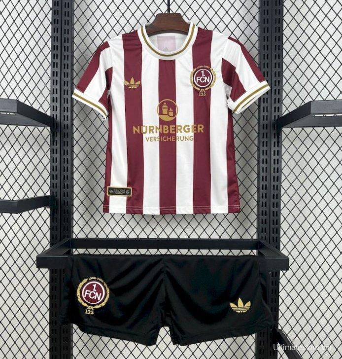 2025/26 Kids 1. FC Nurnberg 125th Anniversary Kit