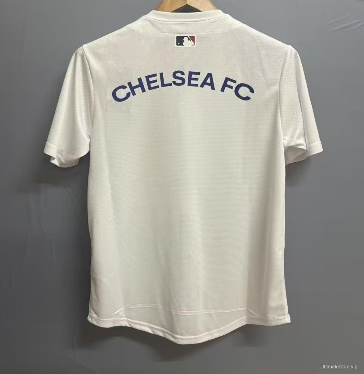 25/26 Chelsea US Pack Baseball WHITE Jersey