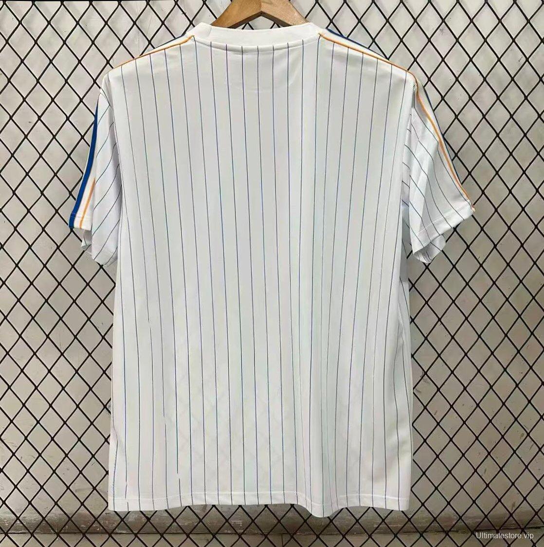 25/26 Real Madrid Adidas Original Terrace Icons WHITE Jersey