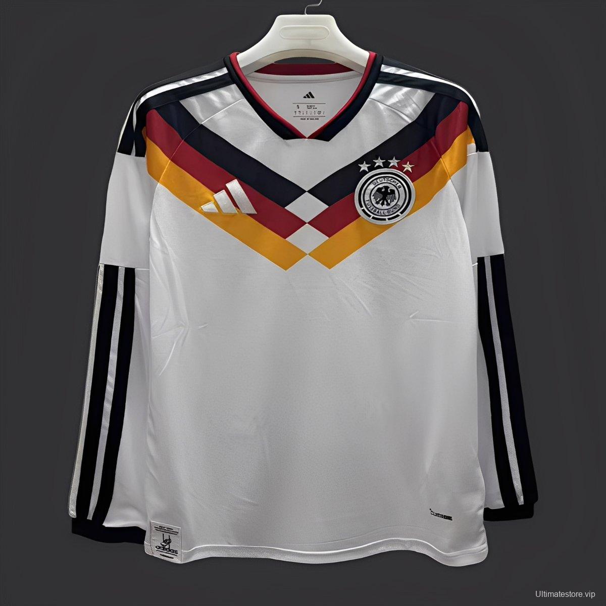 2026 Mens Germany World Cup Home Long Sleeve Jersey