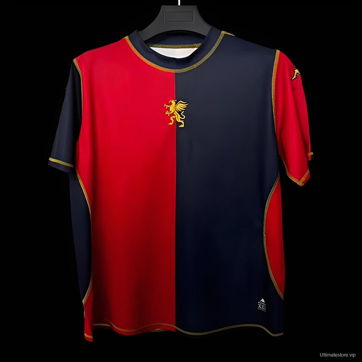 25/26 KOMBAT XXV GENOA  RED-BLUE DK-YELLOW Jersey