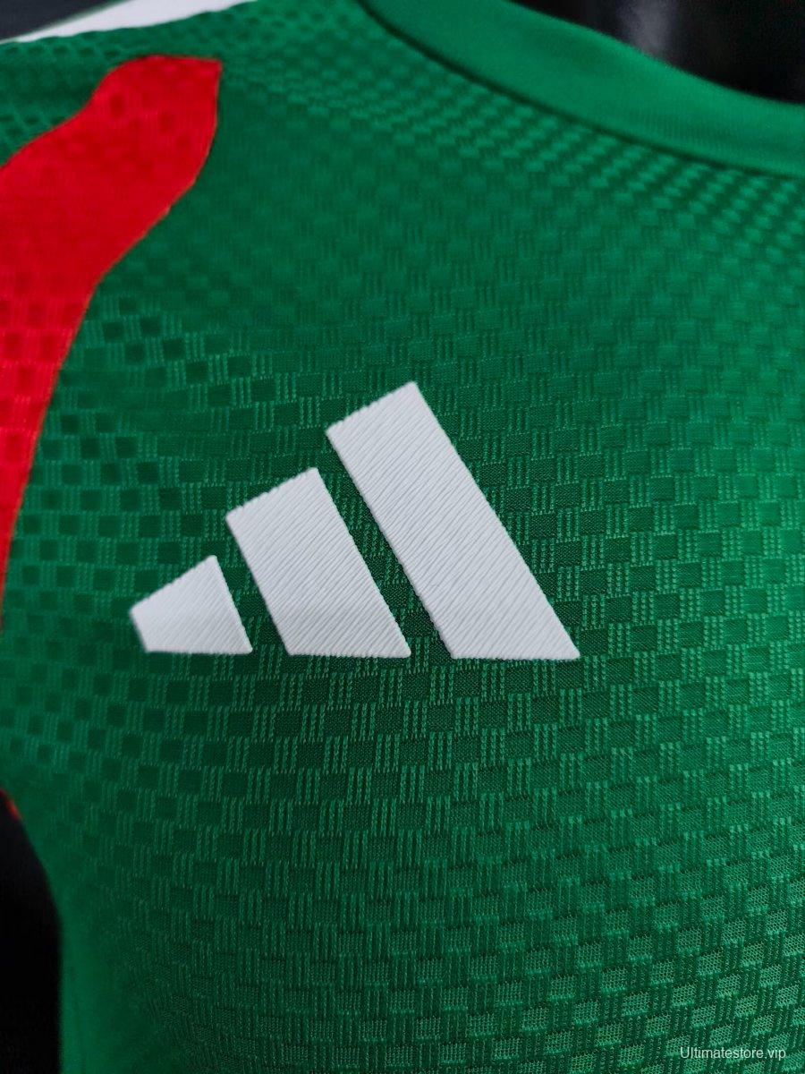 Player Version 2026 Algeria Green Jersey