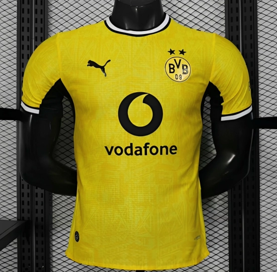 25/26 Player Version Borussia Dortmund Yellow with Black Trim Jersey