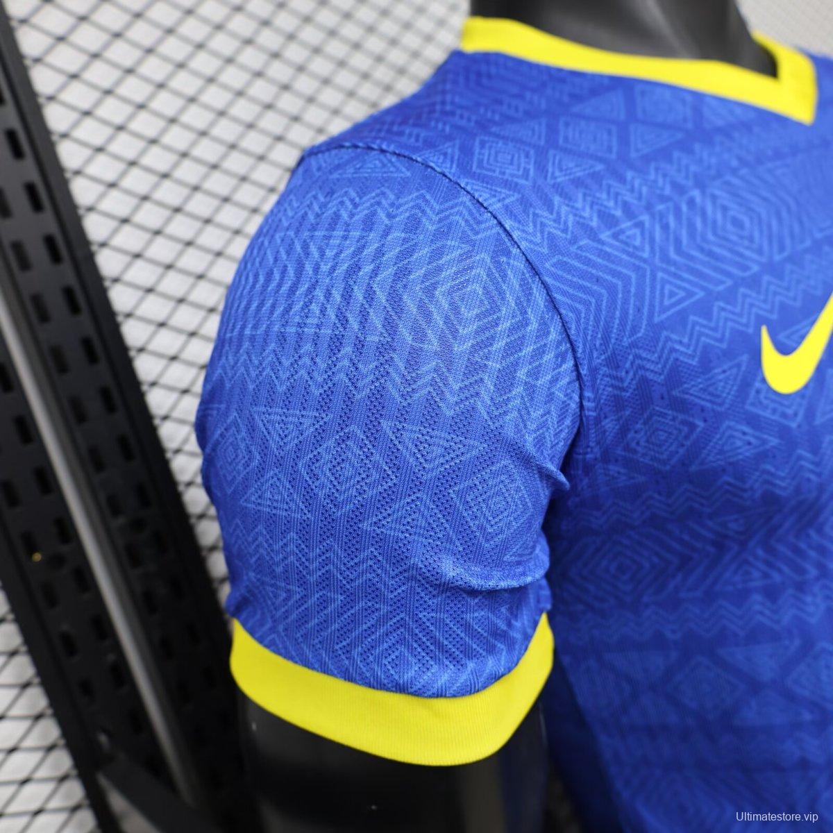 Player Version 2026 Brazil BLue Special Jersey