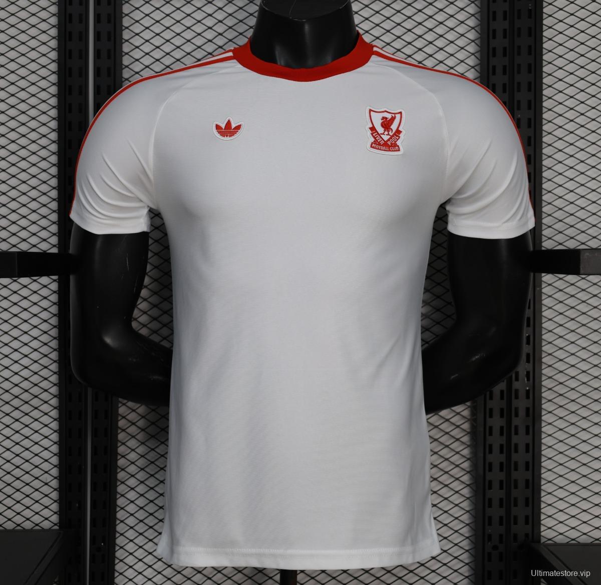 Player Version 26/27 Liverpool  White Terrace Icons Jersey