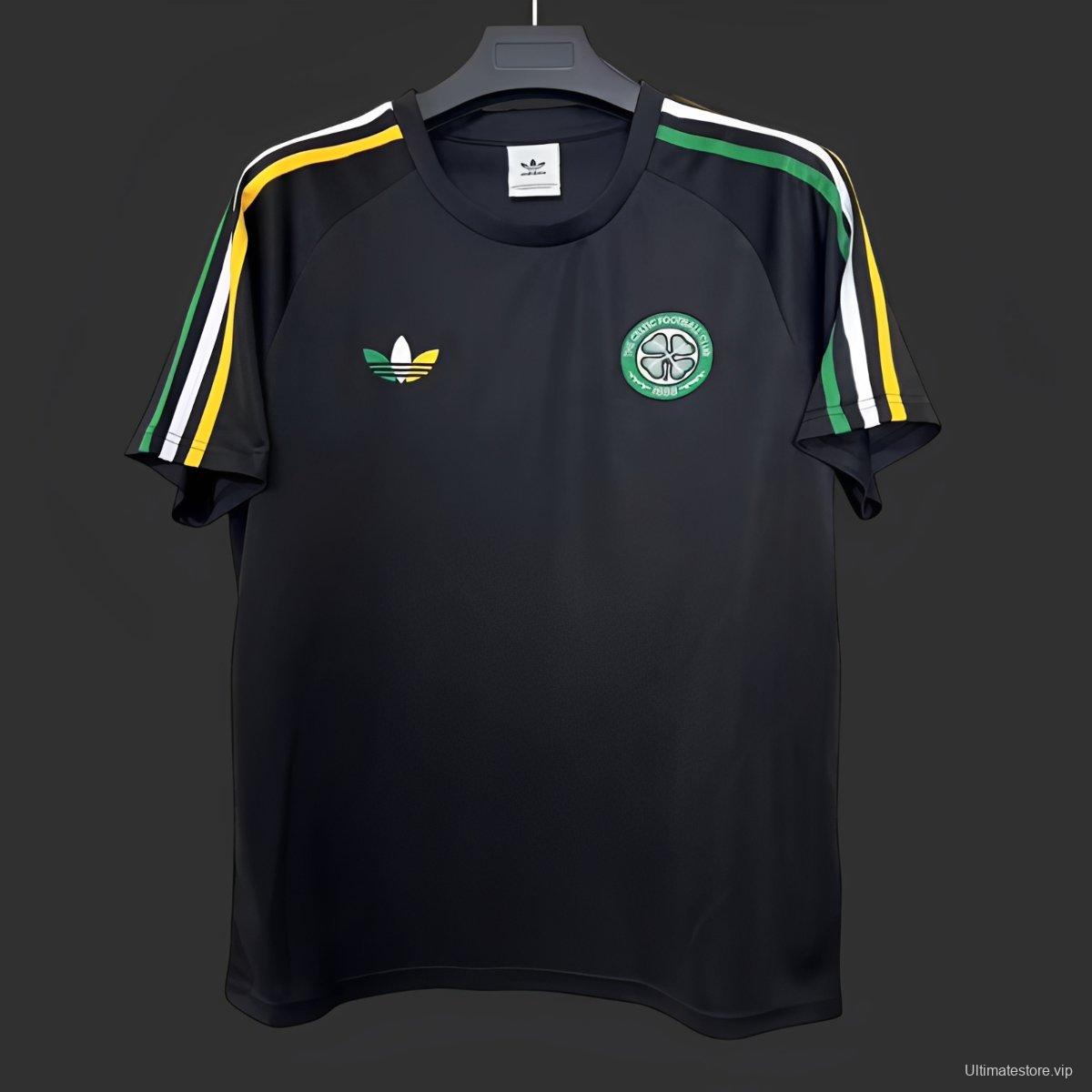 26/26 Adidas Celtic Origins Black T-Shirt