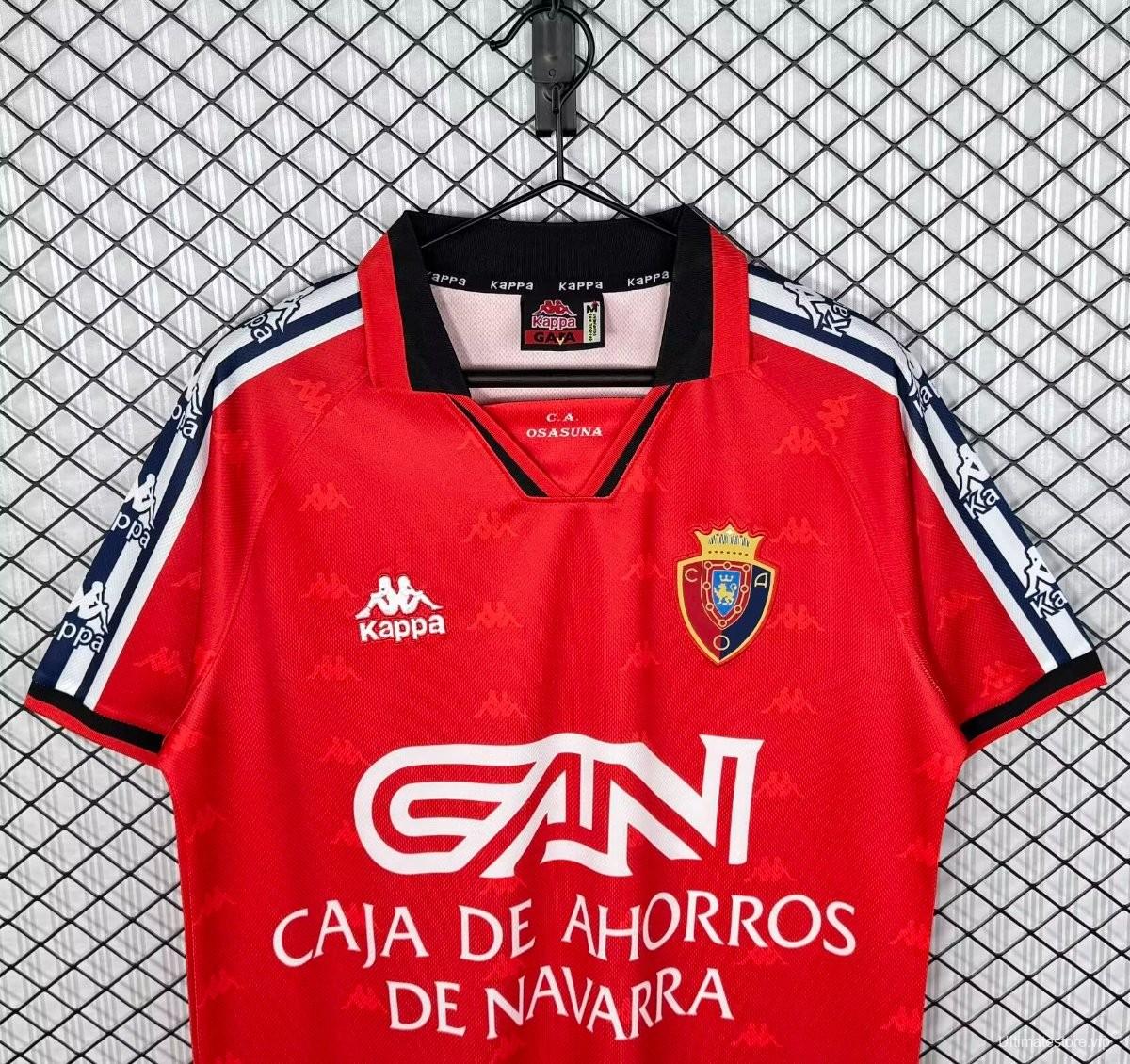 Retro 95/96 Osasuna Home Jersey