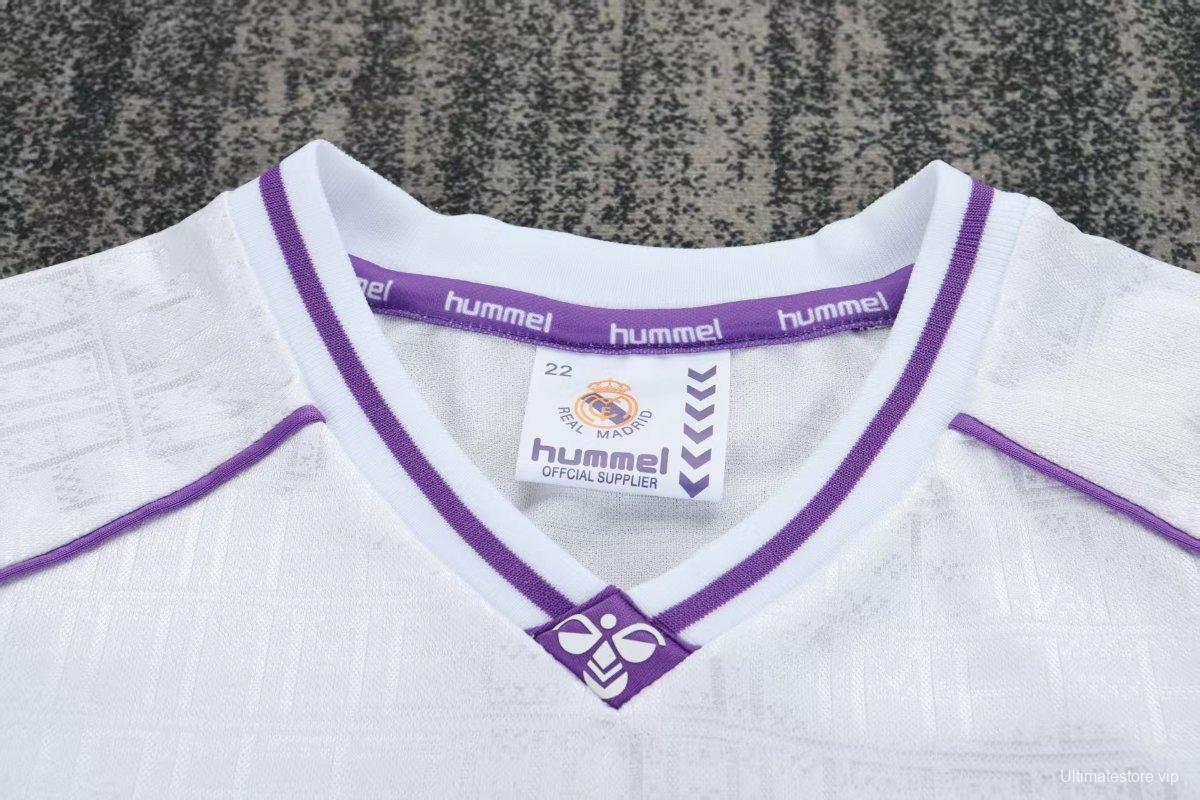 Retro 90/92 Kids Real Madrid Home Jersey