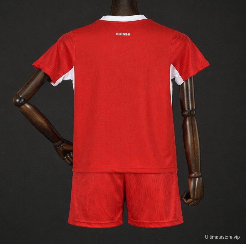 2026 Kids Switzerland World Cup Home Kit