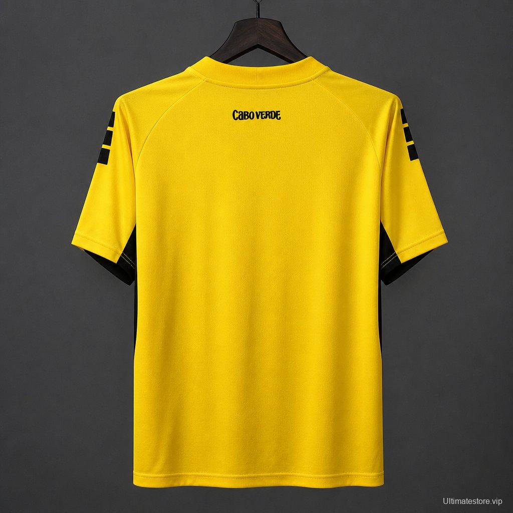 2026 Cape Verde Yellow Goalkeeper Vozinha Jersey