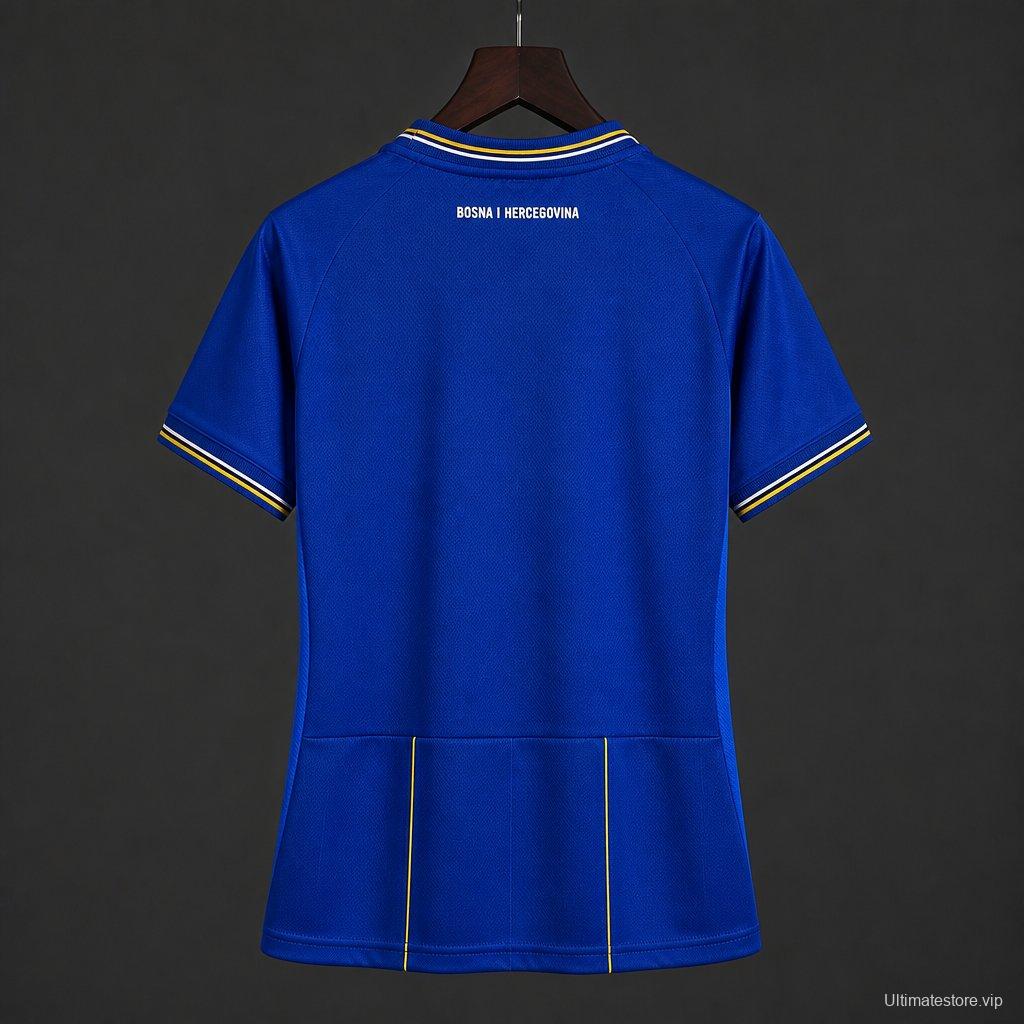 2026 Women Bosnia and Herzegovina Home  Jersey