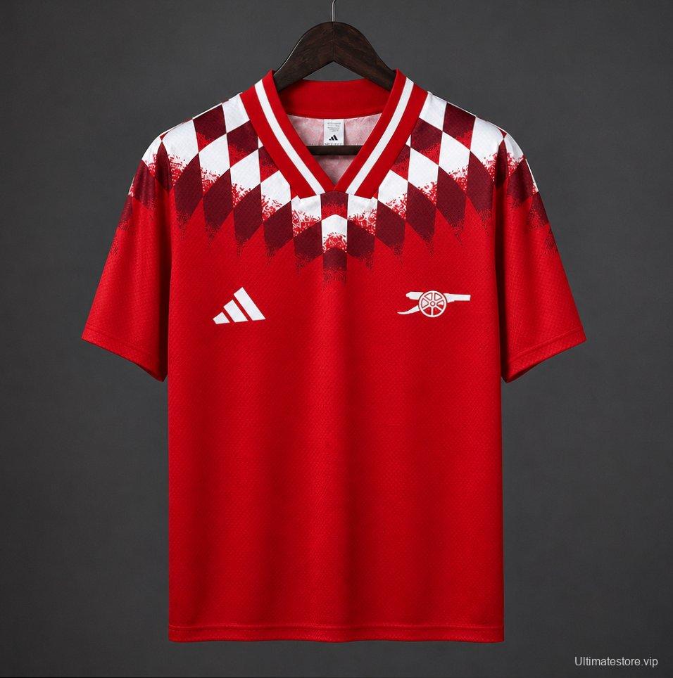 26/27 Arsenal Vintage 1994 Remake RED 'Stadium' Lifestyle  Jersey