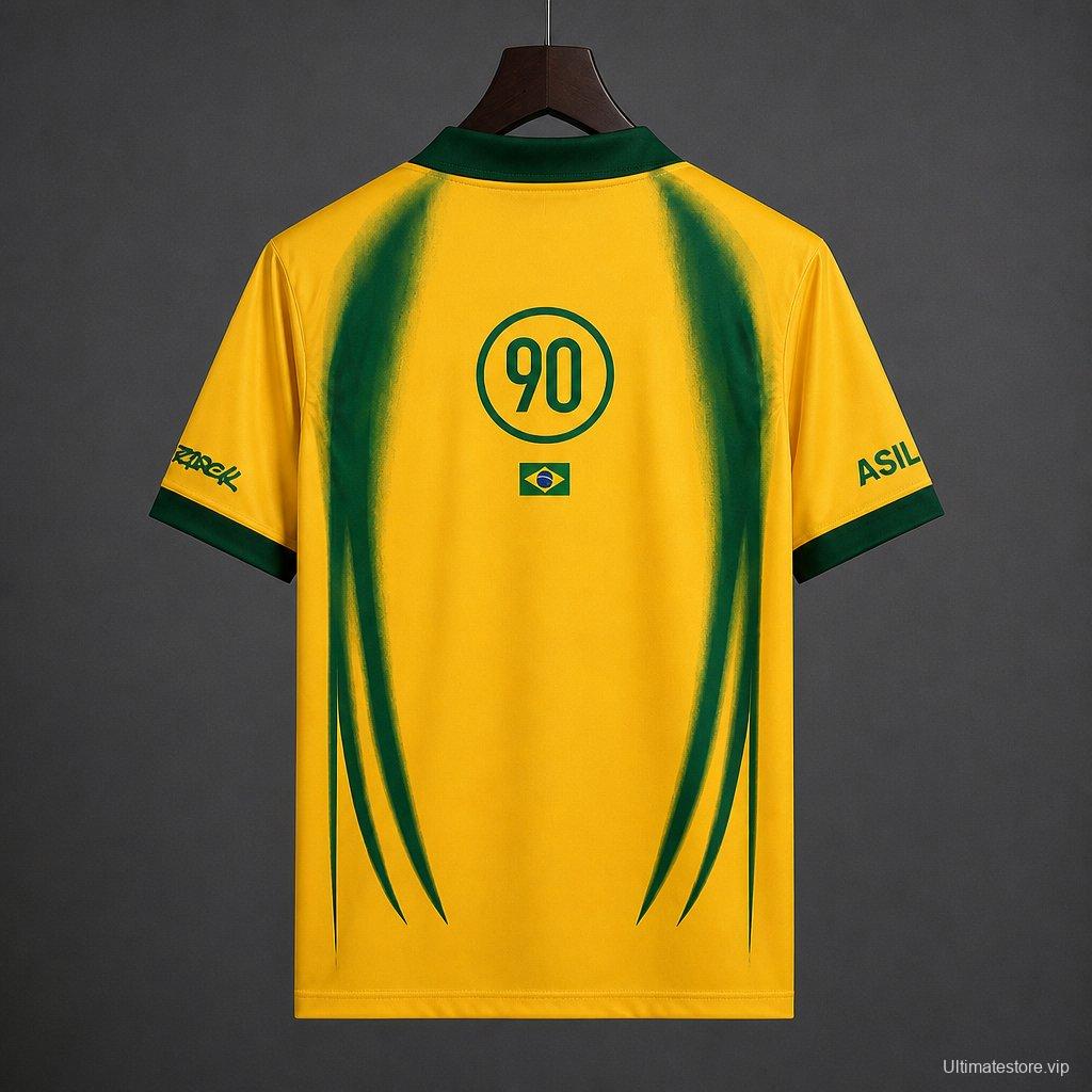 2026 Brazil x Scott Cactus Jack Total 90 Retro Yellow Jersey