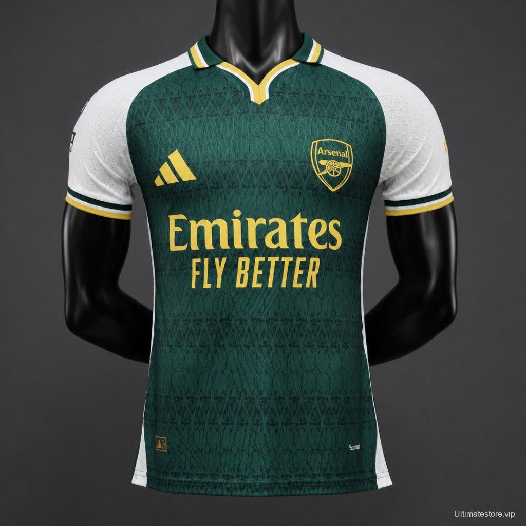 Player Version 26/27 Arsenal Green & White Special Edition Jersey