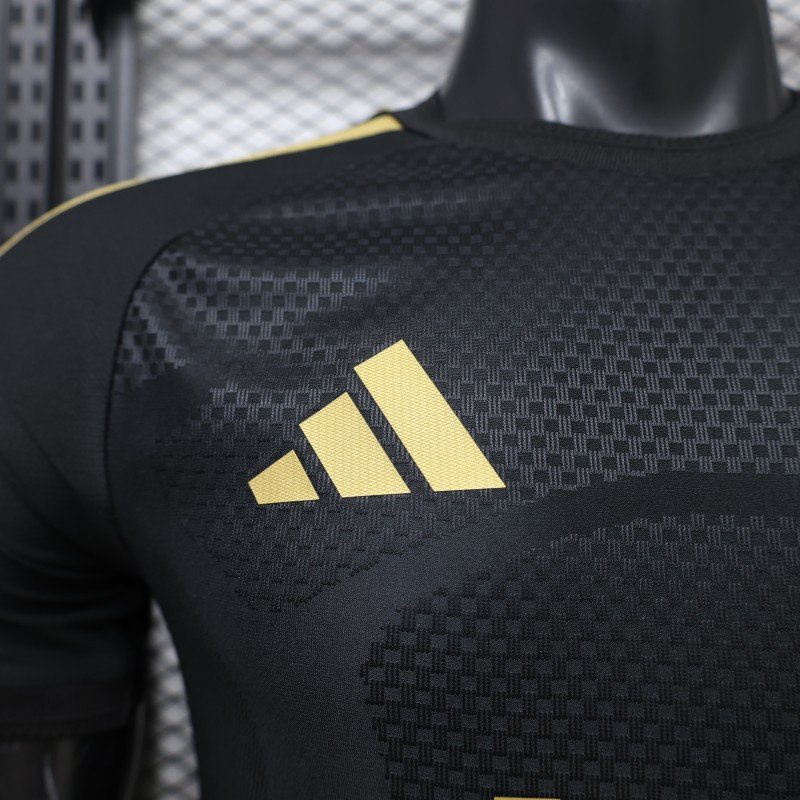 Player Version 26/27 Juventus Black & Gold with Flame Pattern Special Edition Jersey