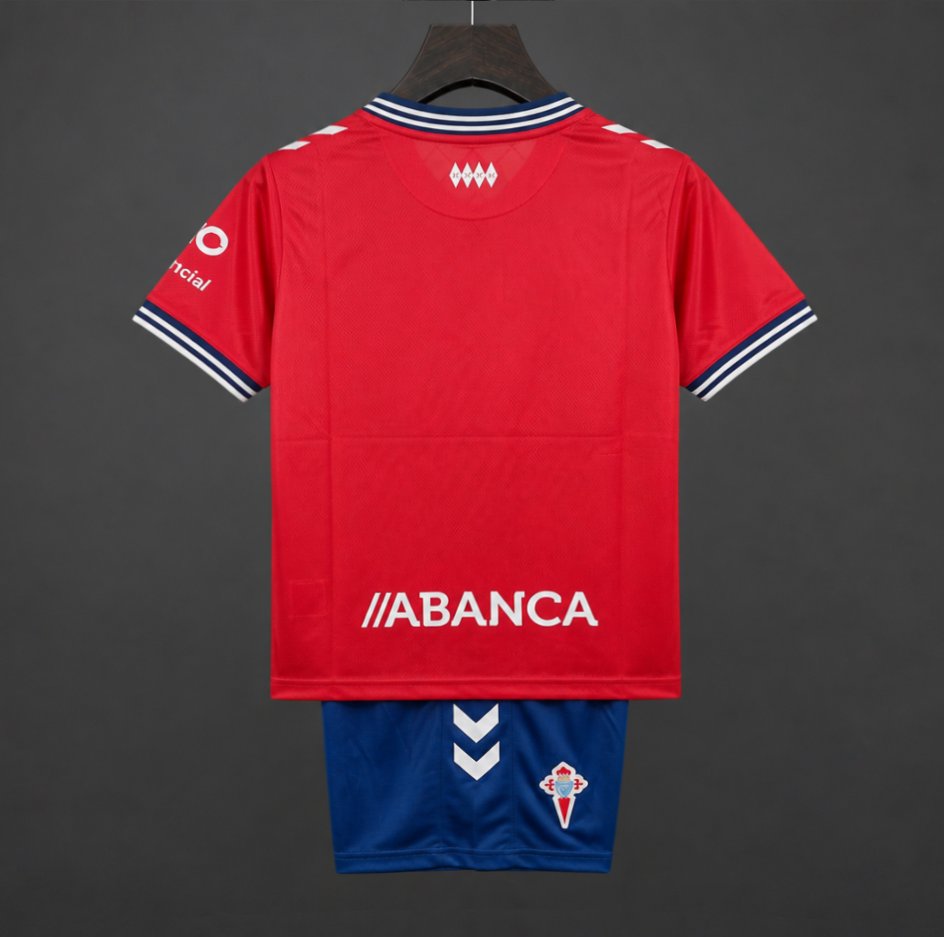 26/27 Kids Celta de Vigo Third Red Kits Jersey