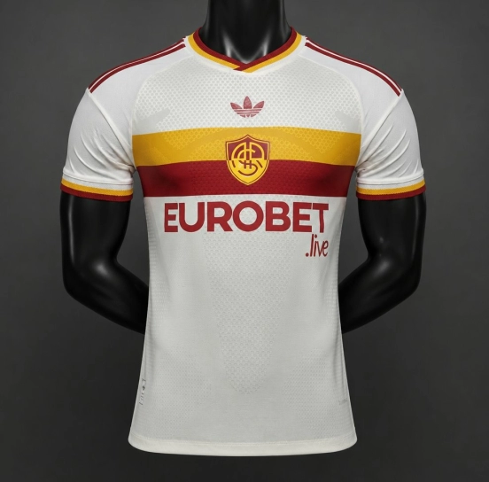 Player Version 26/27 AS Roma Away Cream Jersey