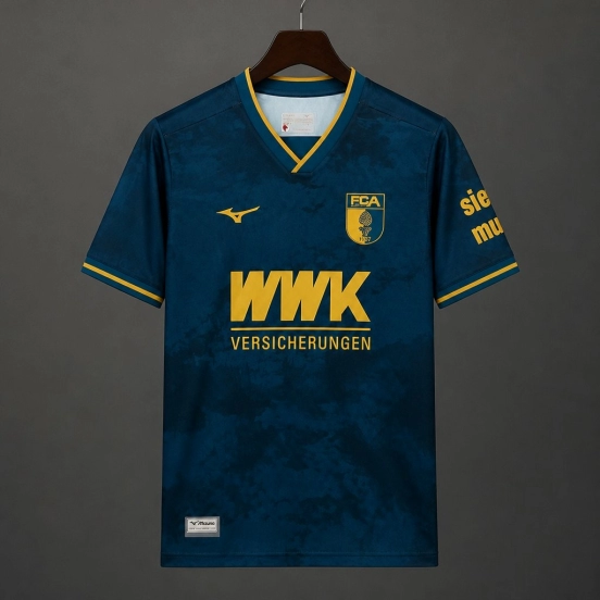 26/27 Augsburg Away Dark Green Jersey